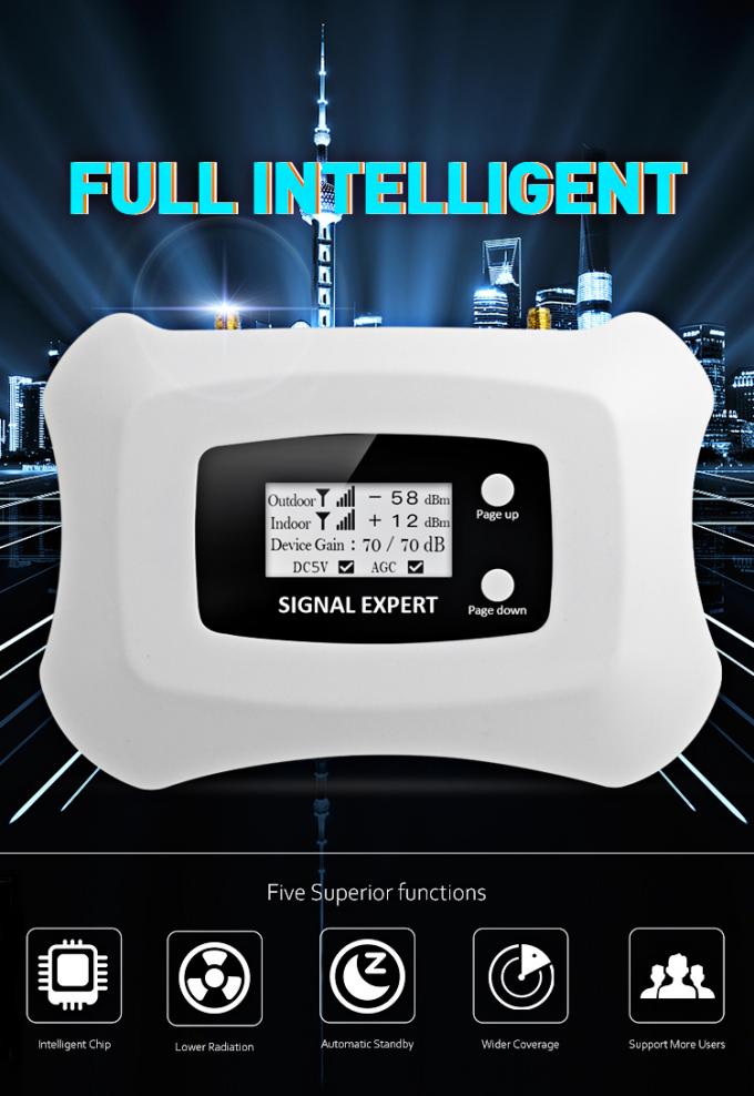 Repetidor do telefone celular do impulsionador B5 do sinal do carro da G/M 3G 4G do amplificador do veículo MINI 2