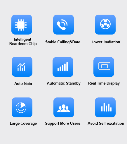 ATNJ Solução de sinal multi-rede de repetidor de banda dupla para melhor cobertura 22