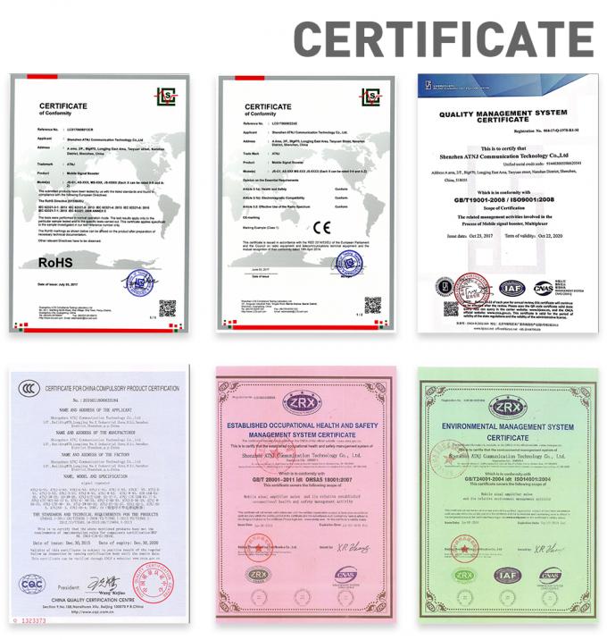 Repetidor do telefone celular do impulsionador B5 do sinal do carro da G/M 3G 4G do amplificador do veículo MINI 14