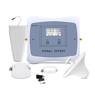 comprar Amplificador celular do sinal do impulsionador 850MHz do repetidor duplo inteligente da faixa CDMA 4G LTE fabricação em linha