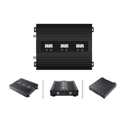 comprar Amplificador de impulsionador móvel 800MHz do sinal da tri faixa 80dB poderosa 900MHz 2600MHz fabricação em linha