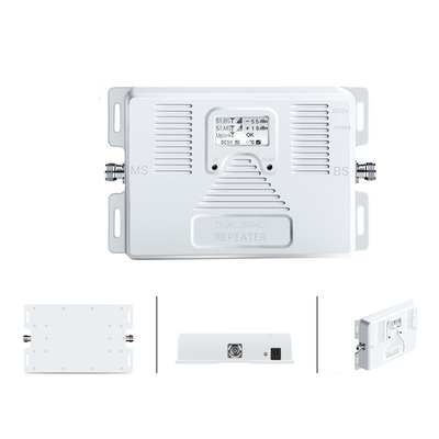 comprar Repetidor duplo do sinal do telefone celular do amplificador de impulsionador 2G da faixa 1800MHz 2100MHz 3G 4G fabricação em linha