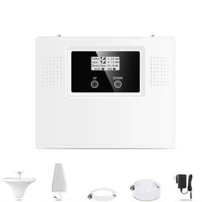 comprar Faixa 850 do quadrilátero impulsionador móvel do sinal 900 1800 2100MHz, repetidor do amplificador de 2G 3G 4G fabricação em linha