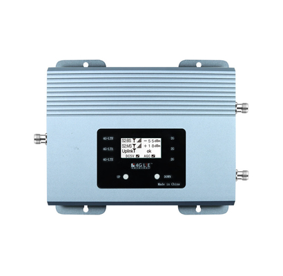 comprar Impulsionador móvel duplo 20dBm potência de saída da rede da faixa 1800MHz 2100MHz fabricação em linha