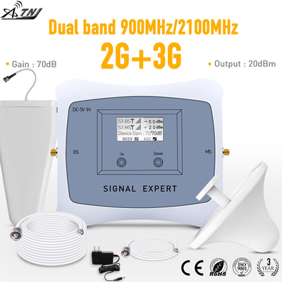comprar do impulsionador celular do sinal de 900MHz 2100MHz antena exterior interna fabricação em linha