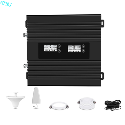 comprar repetidor móvel duplo do sinal do impulsionador 900MHz 1800MHz do sinal da faixa 80dB fabricação em linha