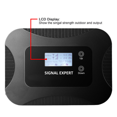 comprar Material plástico da única liga esperta do repetidor do sinal da faixa 2100MHz 3G fabricação em linha
