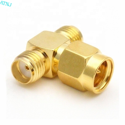 comprar Tipo homem de T dos adaptadores SMA do cabo do impulsionador do telefone celular à fêmea dupla fabricação em linha
