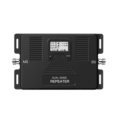 comprar Amplificador celular do repetidor dos impulsionadores móveis duplos do sinal da faixa 70dB fabricação em linha