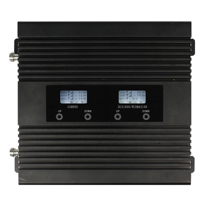 comprar Dispositivo preto 17dBm potência de saída do impulsionador da rede da faixa de 2G 3G 4G tri fabricação em linha