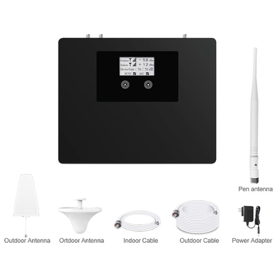 amplificador celular duplo da G/M LTE do repetidor da faixa de 2G 4G 900MHz 1800MHz