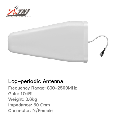 Log exterior da antena do ganho 10dBi do comprimento 33cm LP de Whilte periódico