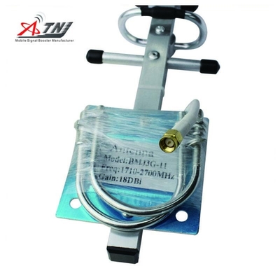 Da antena exterior do impulsionador do sinal do Yagi do ganho 13dBi material liga de zinco