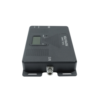 ganho duplo do impulsionador 900MHz 1800MHz 70dB do sinal da faixa de 2G 4G com LCD