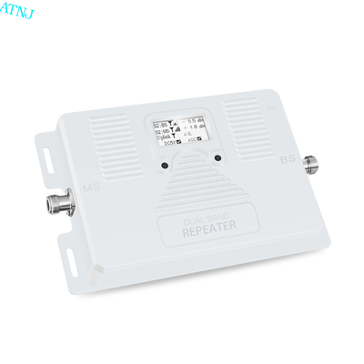 Bom preço Repetidor duplo do telefone celular do impulsionador 70dB do sinal da faixa 850MHz 1900MHz 3G on-line